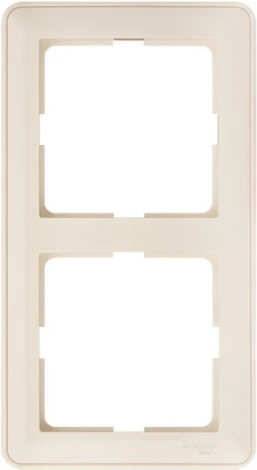 Рамка на 2 поста (слоновая кость) Systeme Electric W59 KD-2-28