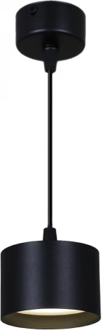 Подвесной светильник Reluce 53006-0.9-001LD GX53 BK (220V, на проводе)