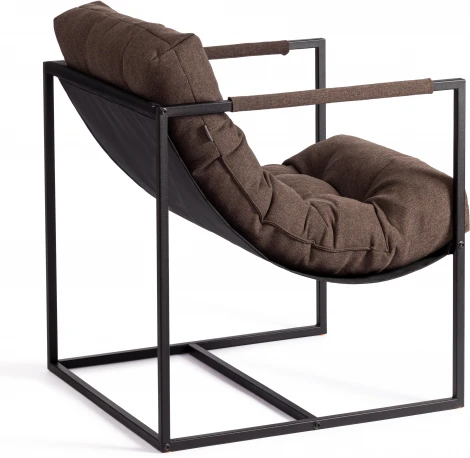 Кресло Charli/Чарли Tetchair (Рогожка/Коричневый) арт.24899