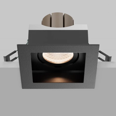 Встраиваемый светильник светодиодный Maytoni Technical Metal Modern DL008-12W2.7-3-4K-B