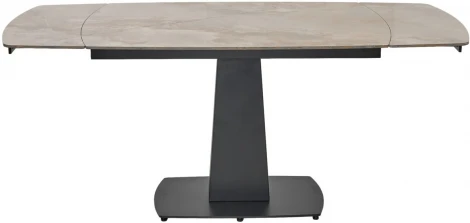 Стол M-City BALDE 140 GLOSS AMBER JADE SOLID CERAMIC / BLACK