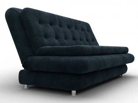 Диван-книжка Лига-123 (Металл,ЛДСП,Брус,Доска,Велюр/Графит) Лига Диванов 137624