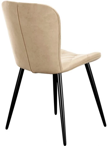 Стул DikLine 303 B03 BEIGE, ножки черные