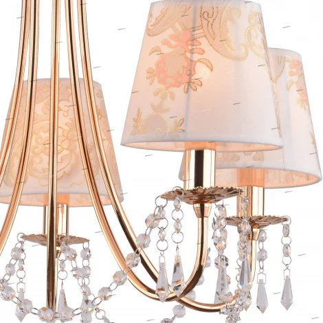 Подвесная люстра Arte Lamp Armonico A5008LM-5GO