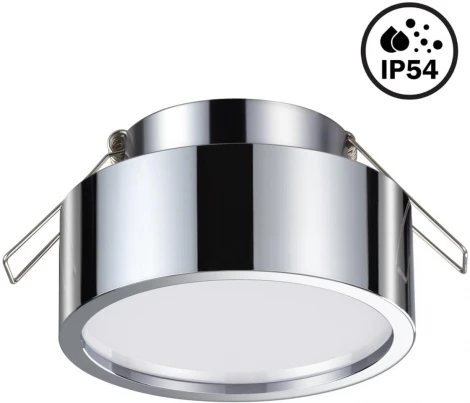 Точечный встраиваемый светильник Novotech May 358905 (LED, 220V, круглые, IP54)