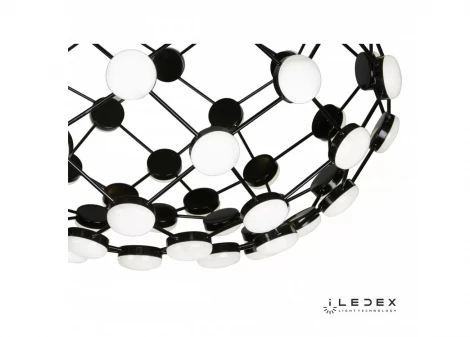 Потолочная люстра iLedex Starfall 8327 CR+WH (220V, шар)