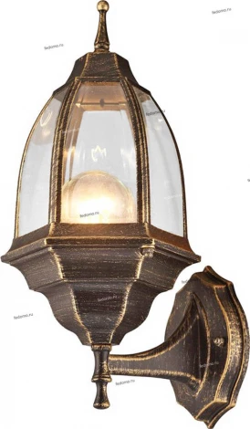 Настенный фонарь уличный Arte Lamp Pegasus A3152AL-1BN (220V, IP44)