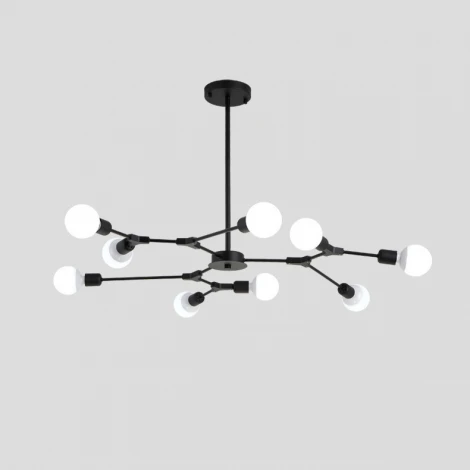 Люстра на штанге Late D103 Black ImperiumLoft Late01 (193583-26) (220V)