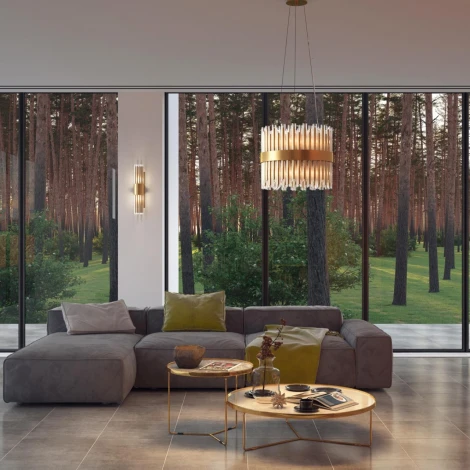 Подвесной светильник Odeon Light Viketa 4786/2 (220V, на тросе, круглые)