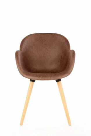 Стул Patchwork Коричневая ткань