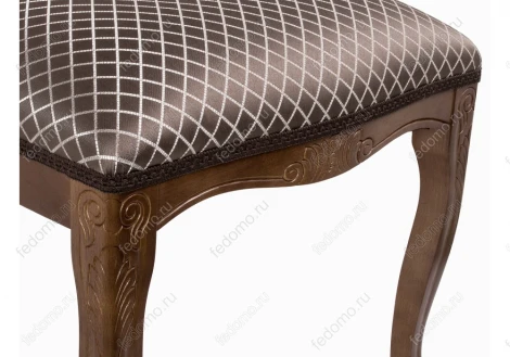 Деревянный стул Woodville Лауро орех / ромб 431000