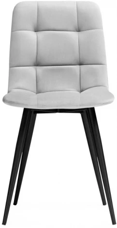 Стул Notta на металлокаркасе Чилли К светло-серый / черный 502073