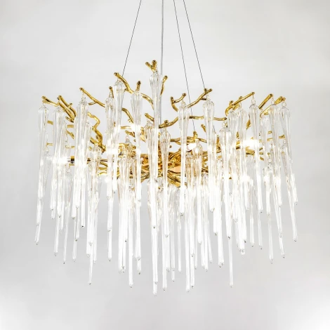 Подвесная люстра хрустальная Modelux MODESTYLE MS.2114.760 GD