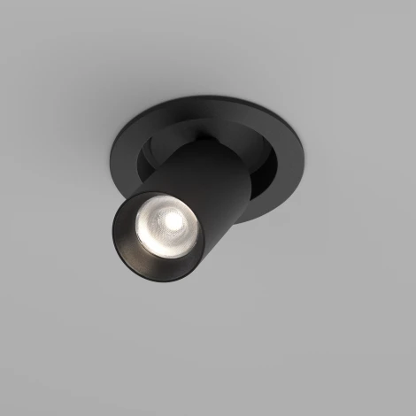 Встраиваемый светильник Maytoni Focus LED C071CL-7W4K-B (220V, круглые)