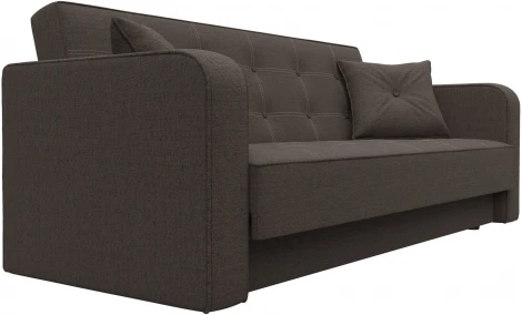 Диван-книжка Тур (Коричневый/Рогожка) Лига Диванов арт.125019