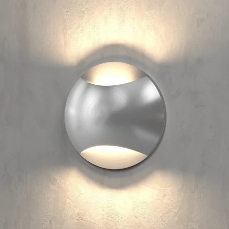 Встраиваемый светильник уличный Elektrostandard MRL LED 1105 алюминий (220V, круглые, IP65)