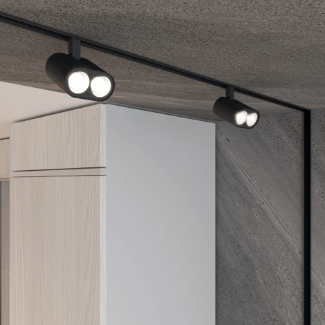 Трековый светильник магнитный светодиодный MAG-ORIENT-BLUM-12W Day4000 (BK, 40 deg, 48V) (Arlight, IP20 Металл) 035981 MAG-ORIENT