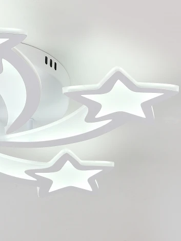 Потолочная люстра светодиодная с пультом звезды Natali Kovaltseva Star Ii LED LAMPS 85011