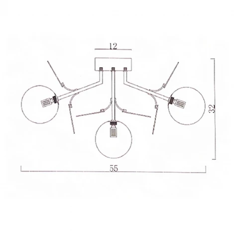 Потолочная люстра G9 Lu Carte LC-11-1170