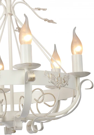 Подвесная люстра V1161-0/6 Vitaluce (220V, на цепи, свеча)