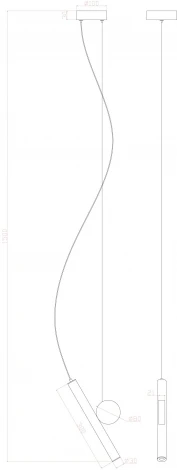 Подвесной светильник Arte Lamp Beemim A2090SP-1PB (LED, 220V, на тросе)