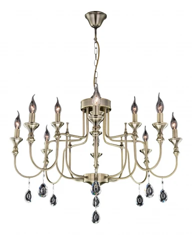 Подвесная люстра Citilux Рига CL437223 (220V, на цепи, подсвечник, свеча)