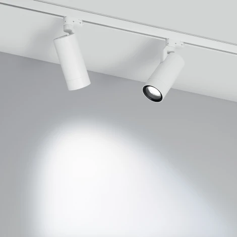 Трековый светильник светодиодный LGD-GELIOS-TUNE-4TR-R80-20W Day4000-MIX (WH, 20-60 deg) (Arlight, IP20 Металл) 039157 (220V)