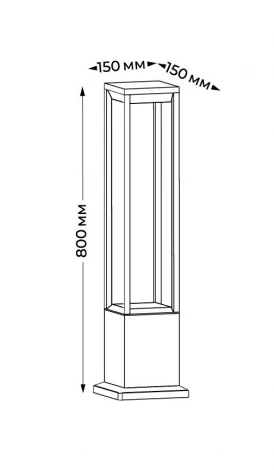 Наземный светильник светодиодный Italline IT9020