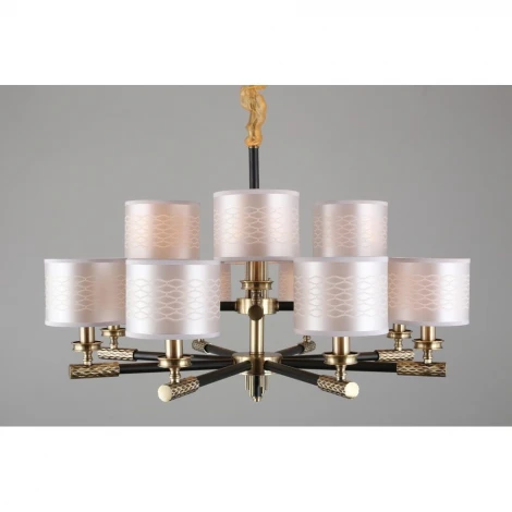 Подвесная люстра ярусная Omnilux Albinia OML-57303-12 (220V, на цепи)