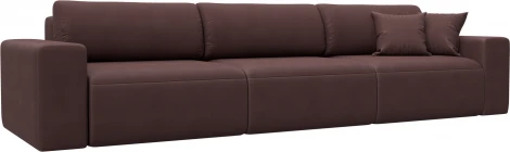 Диван прямой Лига-036 НПБ Классик Лонг Лига Диванов (Замша) арт.127679