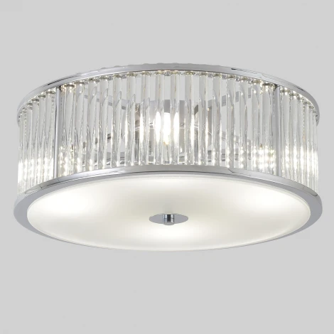 Потолочный светильник круглый Crystal Lux Avenue AVENUE PL4 CHROME (220V, круглые)