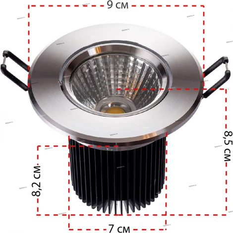 Встраиваемый точечный светильник MW-Light Круз 637013901