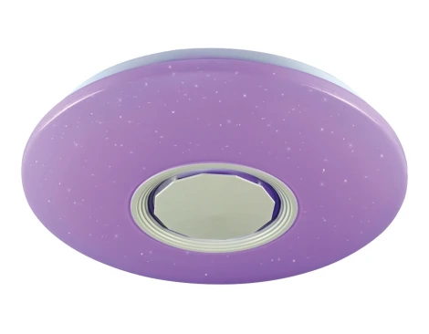 Потолочный светильник RGB круглый MP3 Ambrella Orbital FF201 (LED, 220V, пульт управления, круглые)