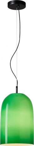 Подвесной светильник ST Luce Milo SL2001.413.01 Черный/Зеленый E27 1*60W (220V, на тросе, круглые)