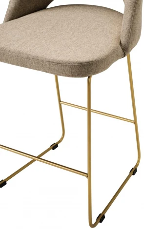 Стул R-Home полубар Lars Браун/ЛинкЗолот