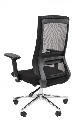 Офисное кресло Chairman 500LUX Россия ткань T черный/TW-01 черный Б/П 7210648