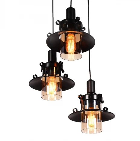 Подвесной светильник Lumina Deco Capri LDP 11328 B-3 BK