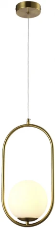Подвесной светильник Crystal Lux Calle SP1 BRASS