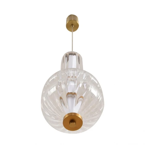 Подвесной светильник Lumion Taisha 8325/28L бронза/прозрачный, металл/стекло LED 28W 4000K 220V