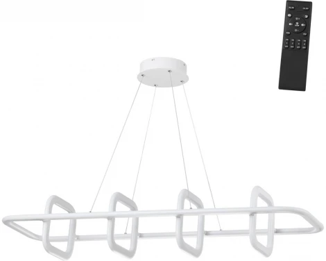 Светильник подвесной Novotech Ondo 359184, диммируемый, в комплекте пульт ДУ IP20 LED 4000К 175W 220V OVER (регулировка яркости, на тросе)