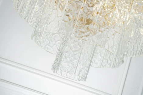 Потолочная люстра каскадная на штанге Belfast Harland 6308-6 BR CL (220V)