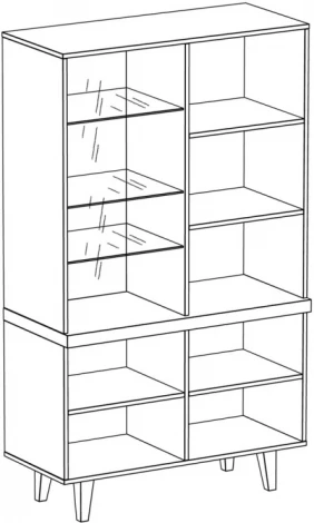 Шкаф Kristal ОГОГО 330700
