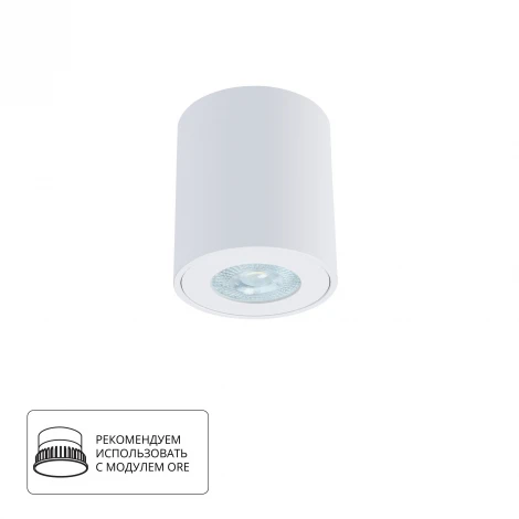 Точечный светильник накладной Arte Lamp Tino A1469PL-1WH (220V, IP44)