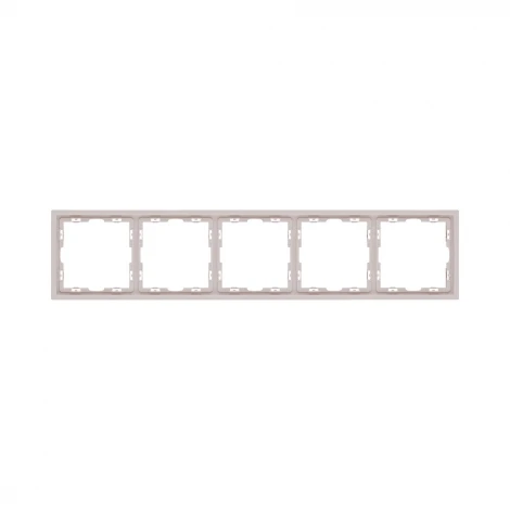 Рамка 5-постовая кашемир матовый Kollinger Eclipse EC5CM