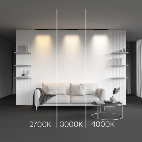 Трековый светильник магнитный 12W 24V Maytoni Basis TR192-1-12W4K-B (LED)