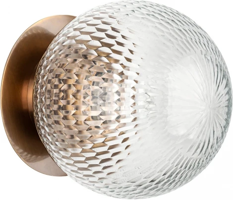 Настенный светильник уличный Covali WL-38028 (220V, шар, IP54)