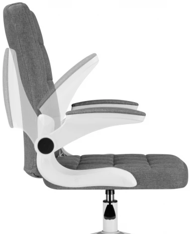 Компьютерное кресло Woodville Elga gray / white 15608