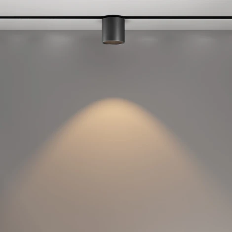 Трековый светильник магнитный 48V Maytoni Alfa S TR132-2-7W3K-B (LED, круглые)