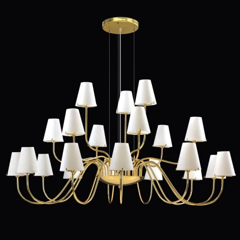 Подвесная большая люстра Lightstar Diafano 758212 (220V, на тросе)