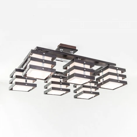 Потолочная люстра Citilux Киото CL133161 (220V, венге, куб)